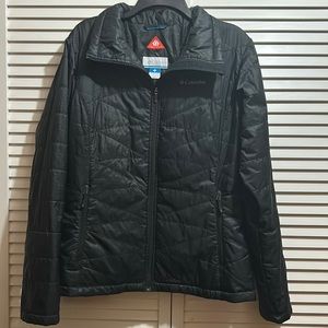 Columbia L ( Large) Omni Heat BLACK Ladies jacket